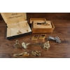 Image 2 : Vintage Tie Clips and Cufflinks with Presentation Boxes