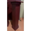 Image 2 : Set of 2 Painted Wooden Pillars 36 T, 11 L, 11 W