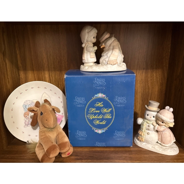 Precious Moments Collectibles - Plate Figurines & Plush 7T