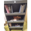 Image 1 : Wood Shelving Unit 26x16x45 & Contents