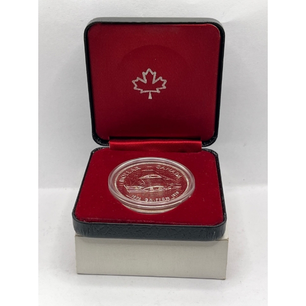 Canadian 300th Anniversary of the Griffon Silver Coin .500 23.32