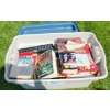 Image 1 : Big Bin of Books Including: Michael Crichton, Sidney Sheldon, Disney Collection and More!