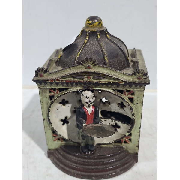 Vintage Coin Bank: "Hall's Liliput House" 3 W, 4 T 