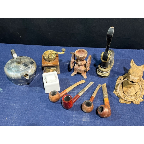 Pipes, Mini Press, Door Knocker, and more