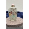 Image 2 : Hand Painted Children Playing Glass Snuff Bottle with Spoon 3H