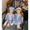 Image 1 : Twin Babydolls 14T w/ Decorative Bench Prop Assorted Easy Reads & More 