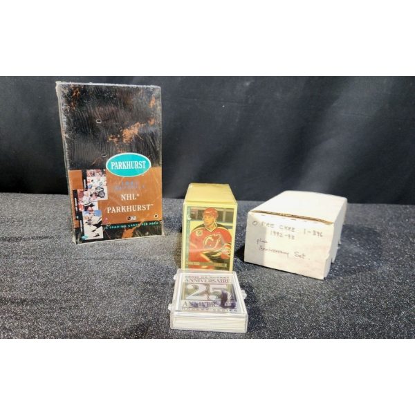 1992-93 O-Pee-Chee #1-392 Plus Anniversary Set, Parkhurst 1991 Series 1, Kevin Todd Set