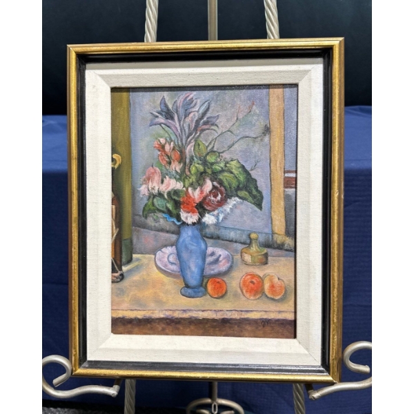 Paul Cezanne "The Blue Vase" Original 9Wx12H