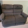 Image 1 : 2 Seat Reclining Sofa 60 w, 41 h, 35 d