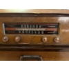 Image 2 : Standard broadcast radio, and record player with a great collection of original 8” records . 