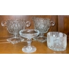 Image 2 : Bundle Of Vintage Glassware & Serving Decor  Napkin Weights Gravy Boats Humming Bird Butter Dish & M