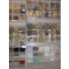 Image 4 : Assorted Craft Beads and Containers as Shown