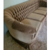 Image 2 : Tufted Upholstery- 4 Seat Sofa 96 W, 34 D, 28 T 