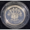 Image 2 : 1991 United Kingdom Sterling Silver Proof One Pound Coin