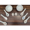 Image 2 : Pho Spoons, 2 Sauce Bowls, and Shakers Set