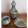 Image 2 : Japanese Saki Decanter & Cup 6T w/ Brass Candle Holder Sling Shot & More