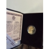 Image 1 : 1990 $100 International Literacy Year - 14-kt. Gold Coin