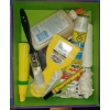 Image 2 : Assorted Stationary Supplies Tape, Picture Hooks, Glue & More!