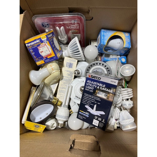Many Lightbulbs - Various Styles, Sizes and Wattage