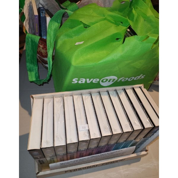 Collection of CD's-Country/ Contemporary, A Few DVD's, Personal Power VHS Set 