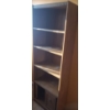 Image 2 : Bookcase w/ 4 Shelves and Bottom Storage Cabinet 24 W, 12 D, 70 T