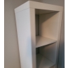 Image 7 : Small Desk 41 w, 29.5 h, 20 d, 5 Shelf Bookcase 17 w, 72.5 h, 15.5 d, Chair 18 w, 37 h, 18 d and Fan
