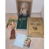 Image 1 : Religious Books, Rosaries and Carved Wooden Praying Hands