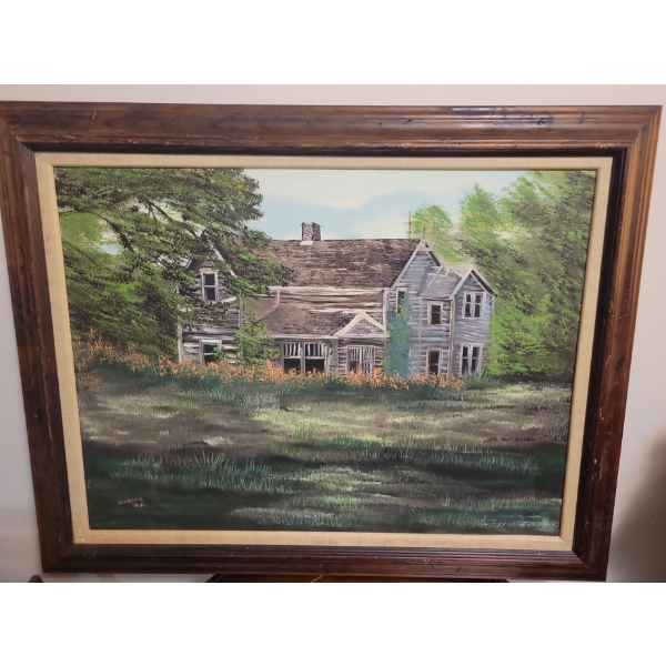 Original Works Oil Painting By Local Artist Doreen '82 29x26