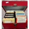 Image 4 : Assorted 8 Track Cassettes w/ Travel Tote