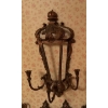Image 3 : Copper Colored Hard Plastic Wall Sconce Collection (Candelabra 25L) 