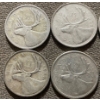 Image 2 : Canadian 25-cent Pieces 80% Silver 64.13 Grams