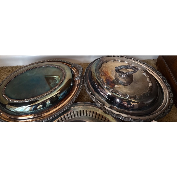 EP-Plated Burka Special Spoons and Silver-Plated Serving Ware