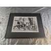 Image 6 : "Exertion" by Owen Garratt Pencil Signed Limited Ed, Print with Avon Bloodhound Bottle