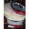 Image 4 : Serving Platters and Trays Including: Largest Metal Tray 17 Long