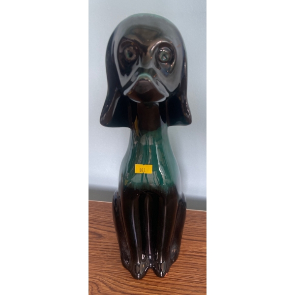 Rare Vintage BMP Dog Fifteen In. Tall Chip On Tail