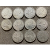 Image 1 : Canadian 25-cent Pieces 80% Silver 64.13 Grams