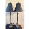 Image 2 : Pair of Pinapple Lamps 24T