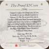 Image 4 : 1996 First Year of Circulation $2 Proof Coin 
