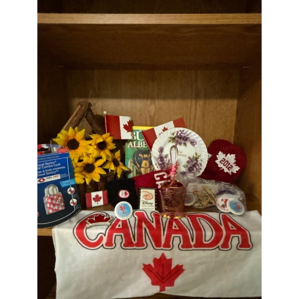 Collection Of Canada Items and Canada Books 