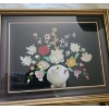 Image 2 : 7 Framed Under Glass Intricate Shell Art Largest 12 w 10 h