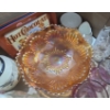 Image 14 :  Pink Dish 6" Diameter, Oil Lamp Minis 4.5 T, Carnival Bowl 9" Diameter, Oil Lamp 10 T and More!