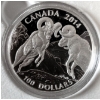 Image 1 : 2014 $100 for $100 Rocky Mountain Bighorn Sheep - 99.9% Fine Silver Coin - #2