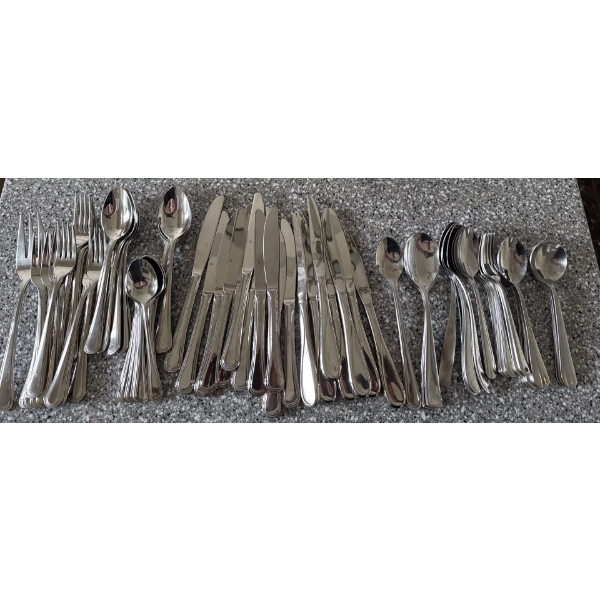 Assortment of Kitchen Cutlery- Spoons, Forks, Butter Knives