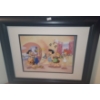 Image 1 : Flintstones Framed Art 22 X 18, Framed Under Glass