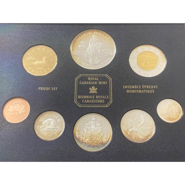 1998 Royal Canadian Mint Proof Coin Set with 8 Coins