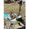 Image 4 : Vintage washboard oil lamps enamel bucket  bug sprays vintage razors Coca-Cola & additional treasure
