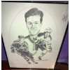 Image 3 : Kraft NHL Hockey Framed Drawings/Sketches & Team Canada Print 