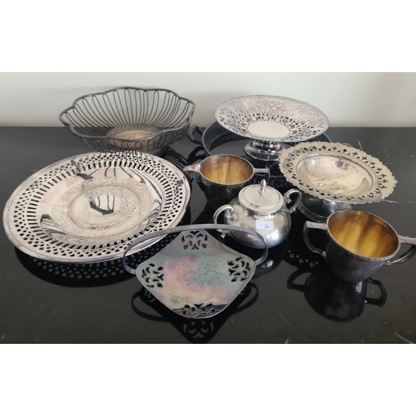 Assorted Metalware- Ring w/ Handles for Bowl 12 W and More!