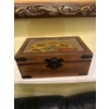 Image 3 : Welcome Sign 5"x24" and Antique Wooden Box Sunflower Brand