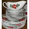 Image 4 : Hallmark Holiday Dish Set w/ St. Nick & Rudolph Figurine 8T
